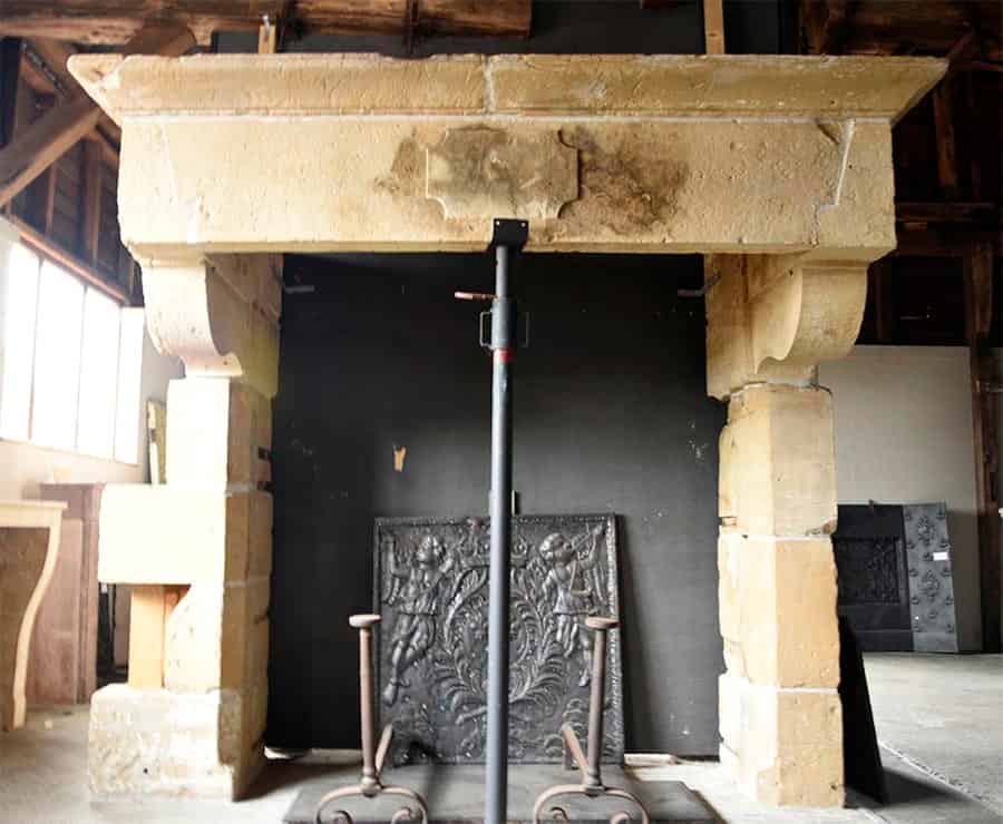 Antieke-kasteelschouw