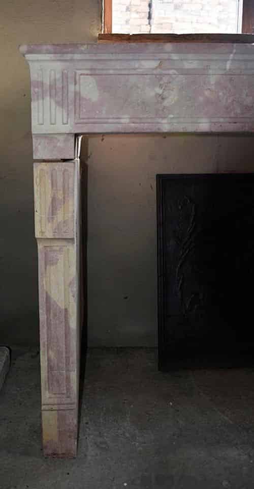 Marmerstenen-ombouwschouw