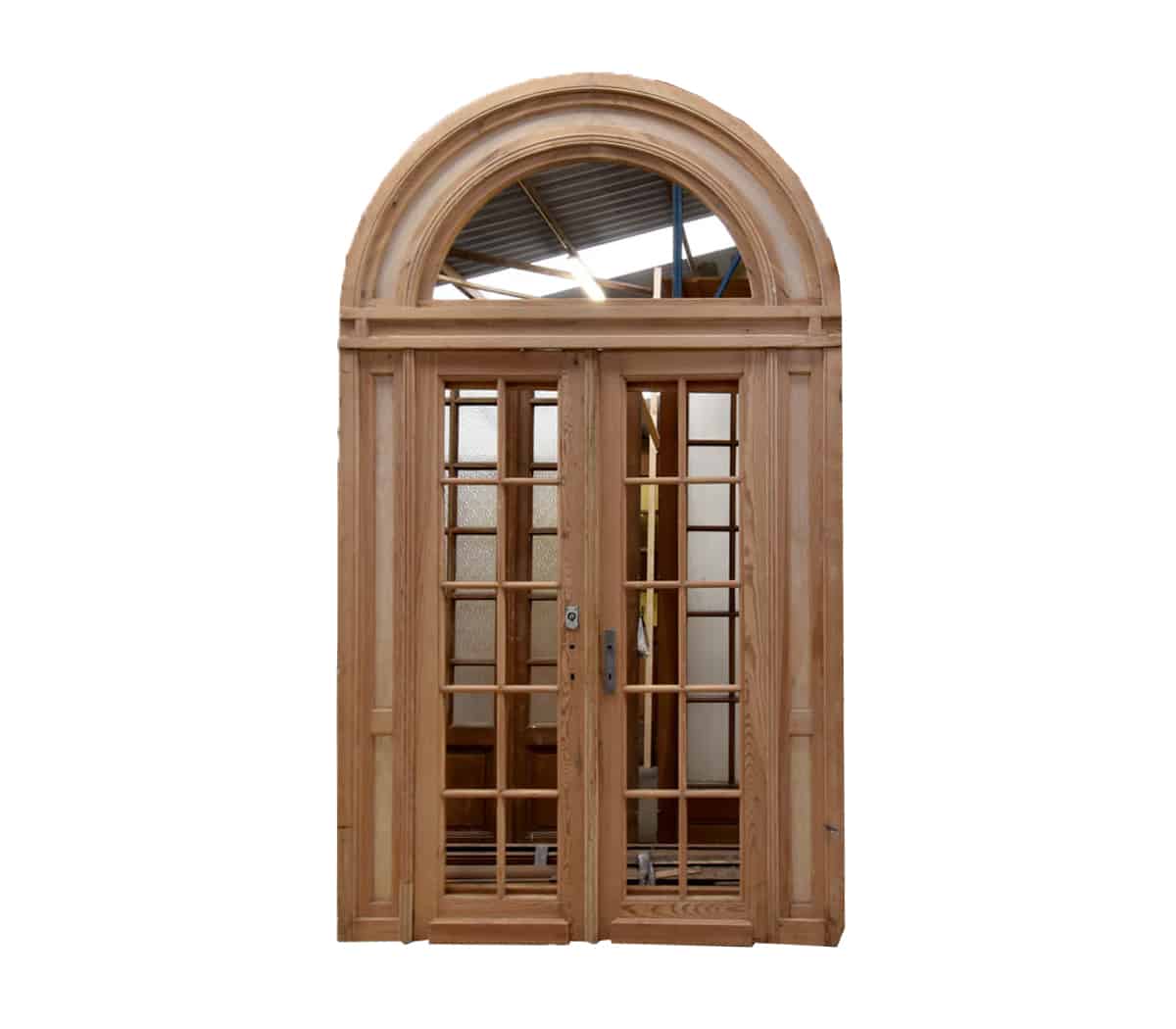 geloogd-grenen-dubbele-deur-bovenlicht