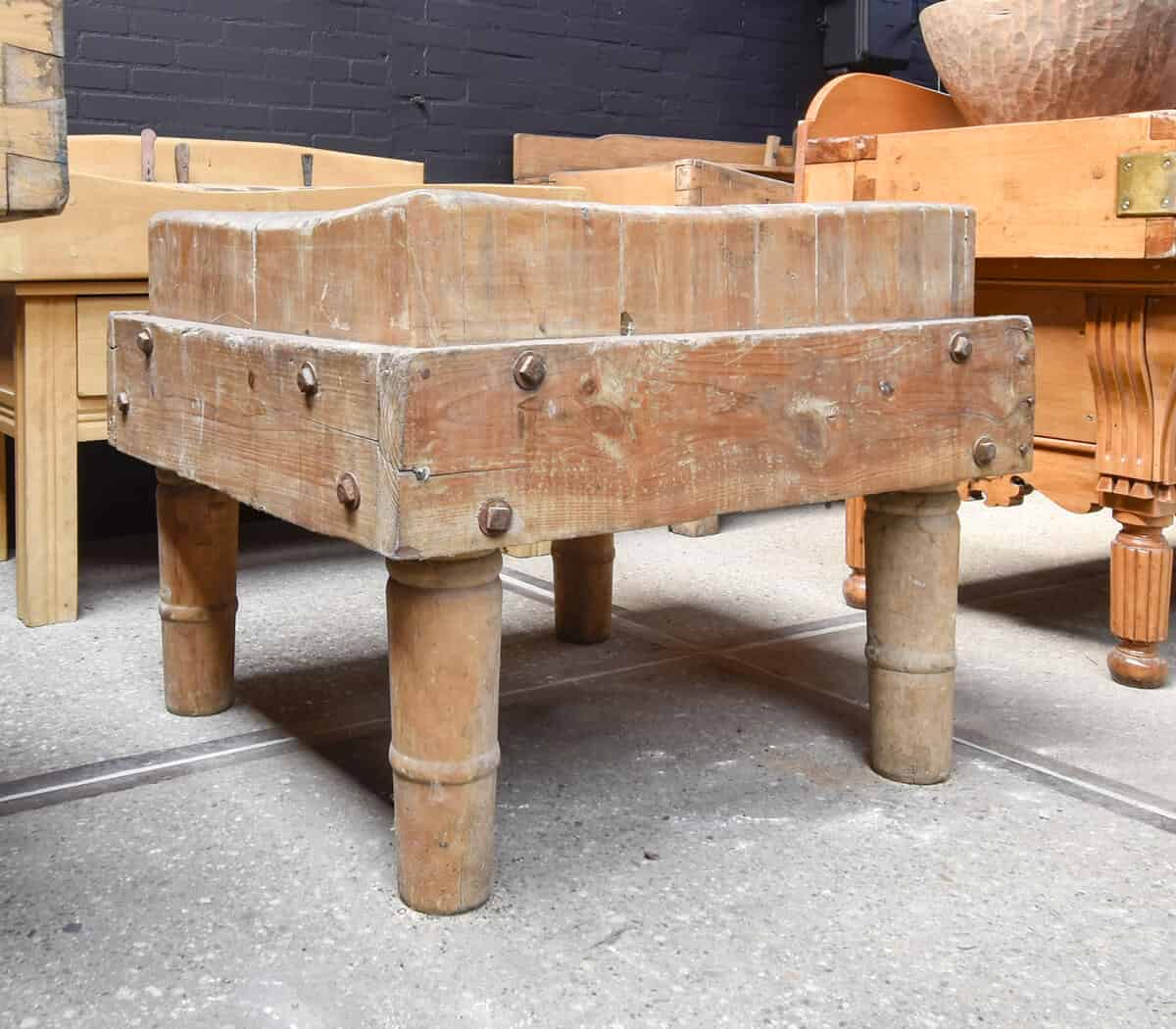 Oude-slagers-hakblok