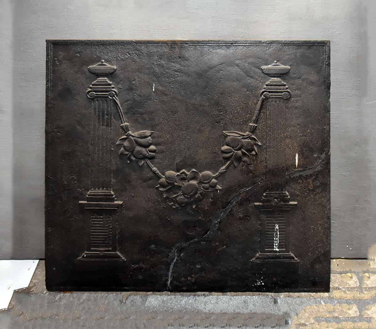 Antieke-Haardplaat