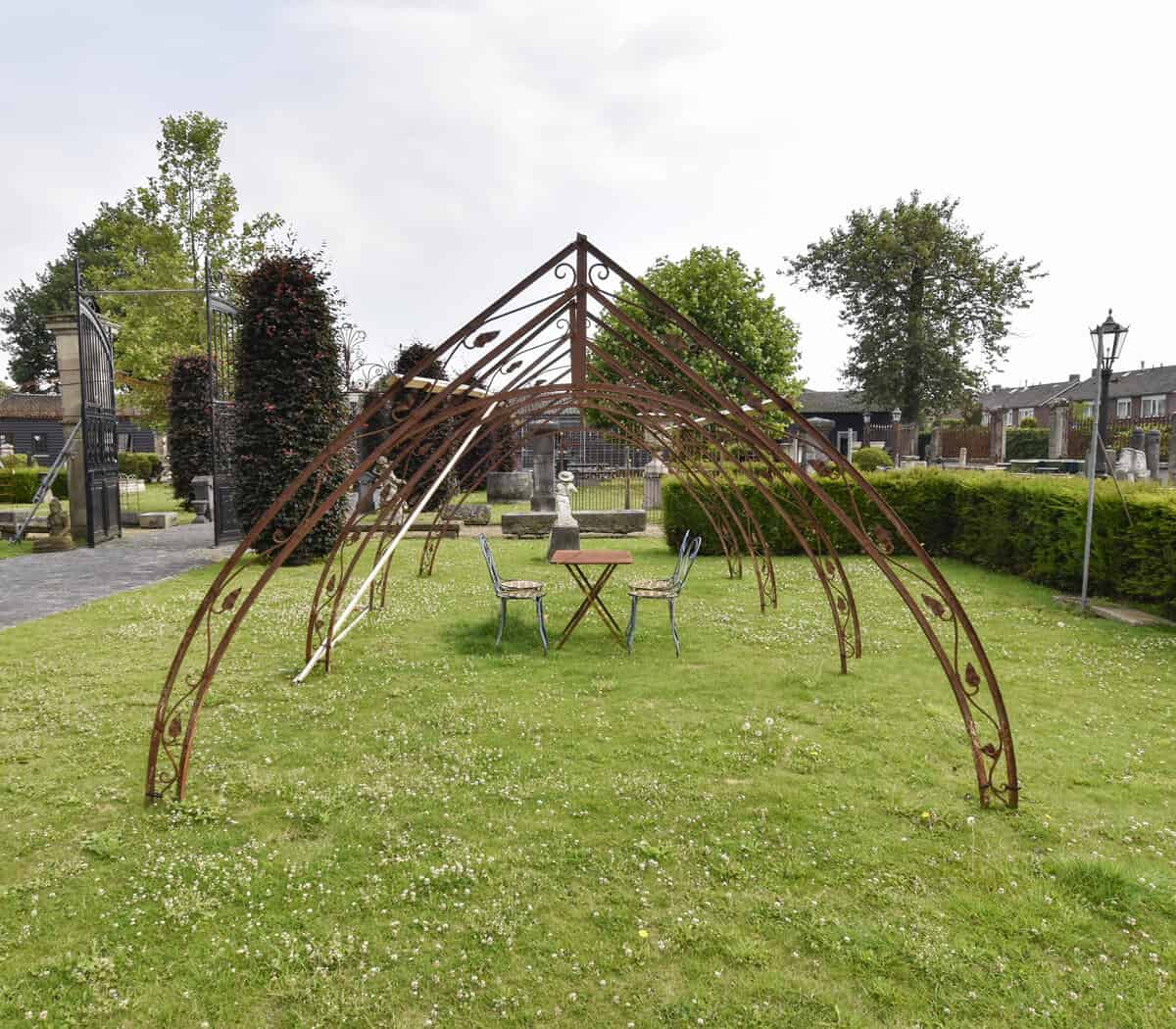 4-IJzeren-prieel-dakspanten