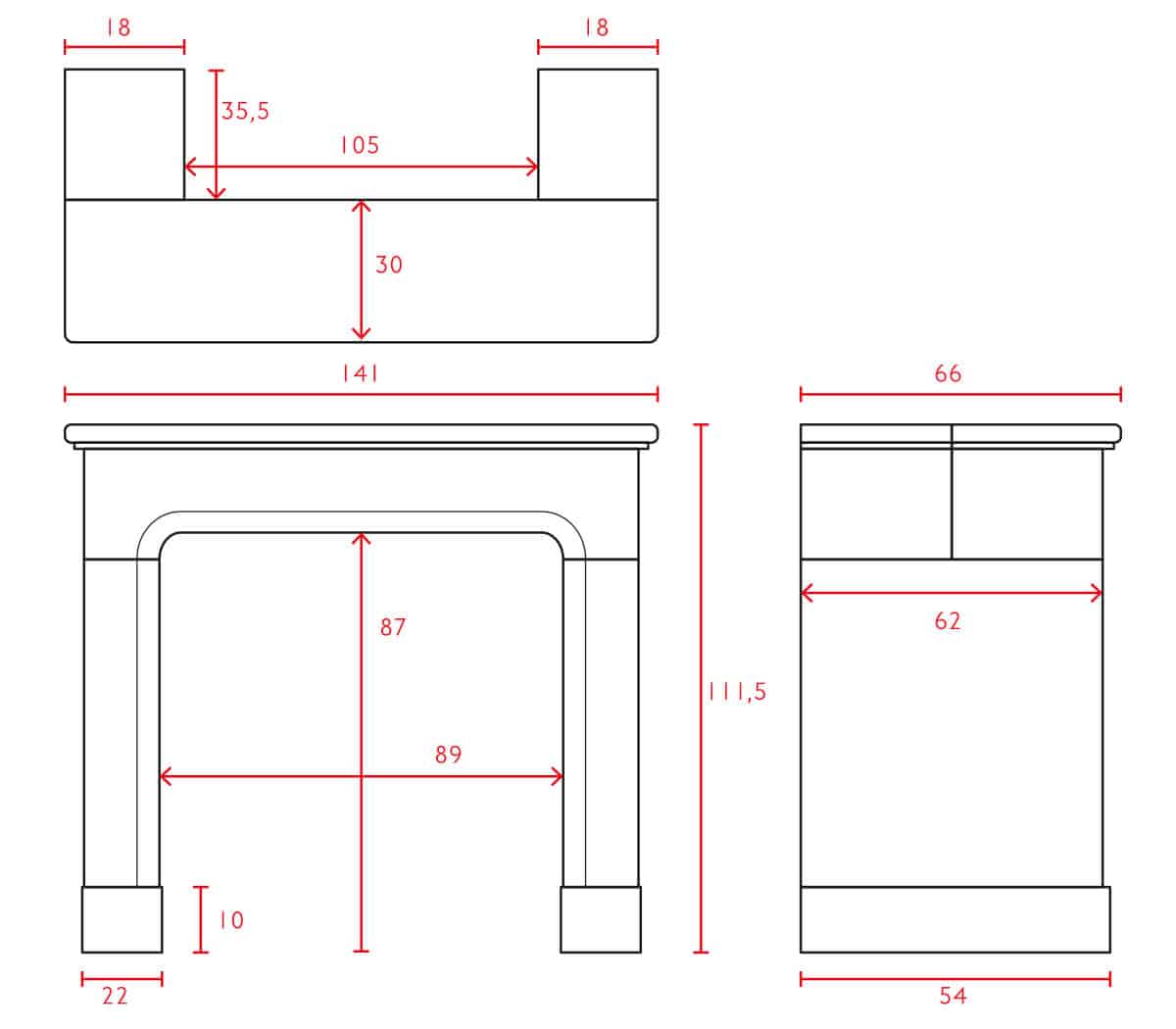 Antieke-marmeren-ombouwschouw