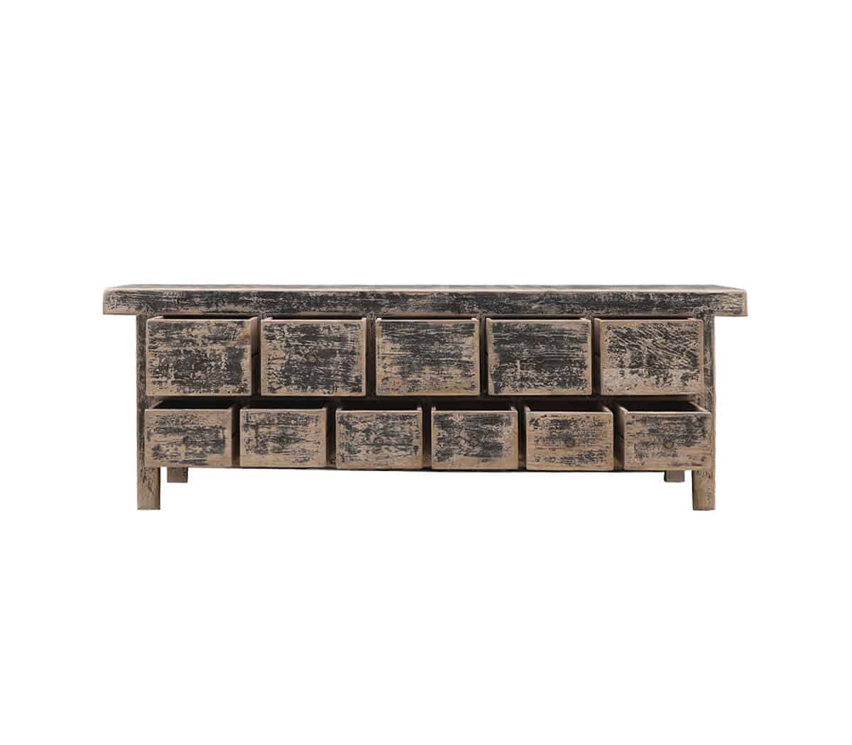 Houten-dressoir-met-lades