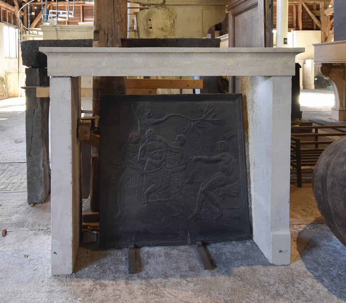 Marmerstenen-voorzetschouw