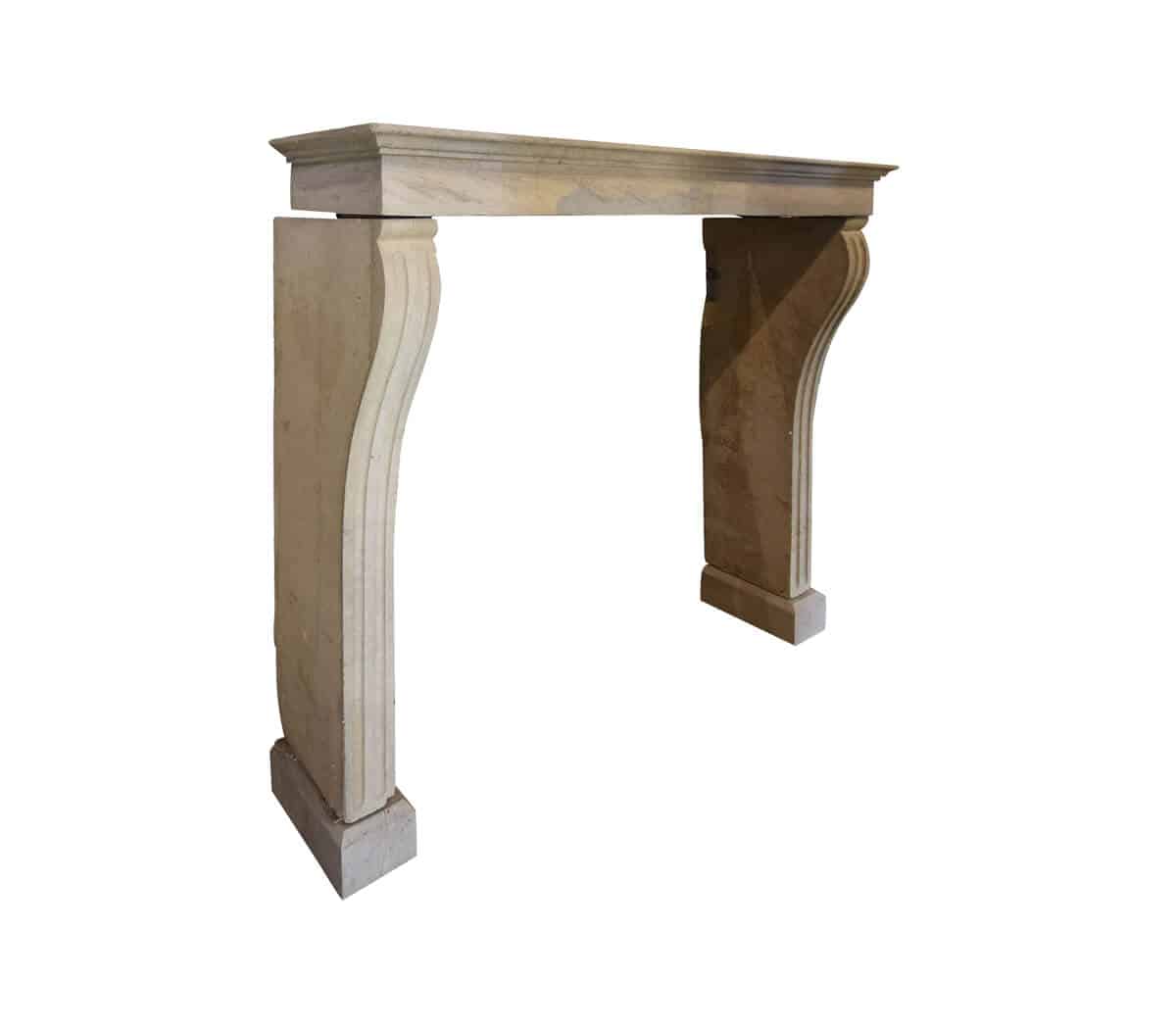 Marmerstenen-voorzetschouw