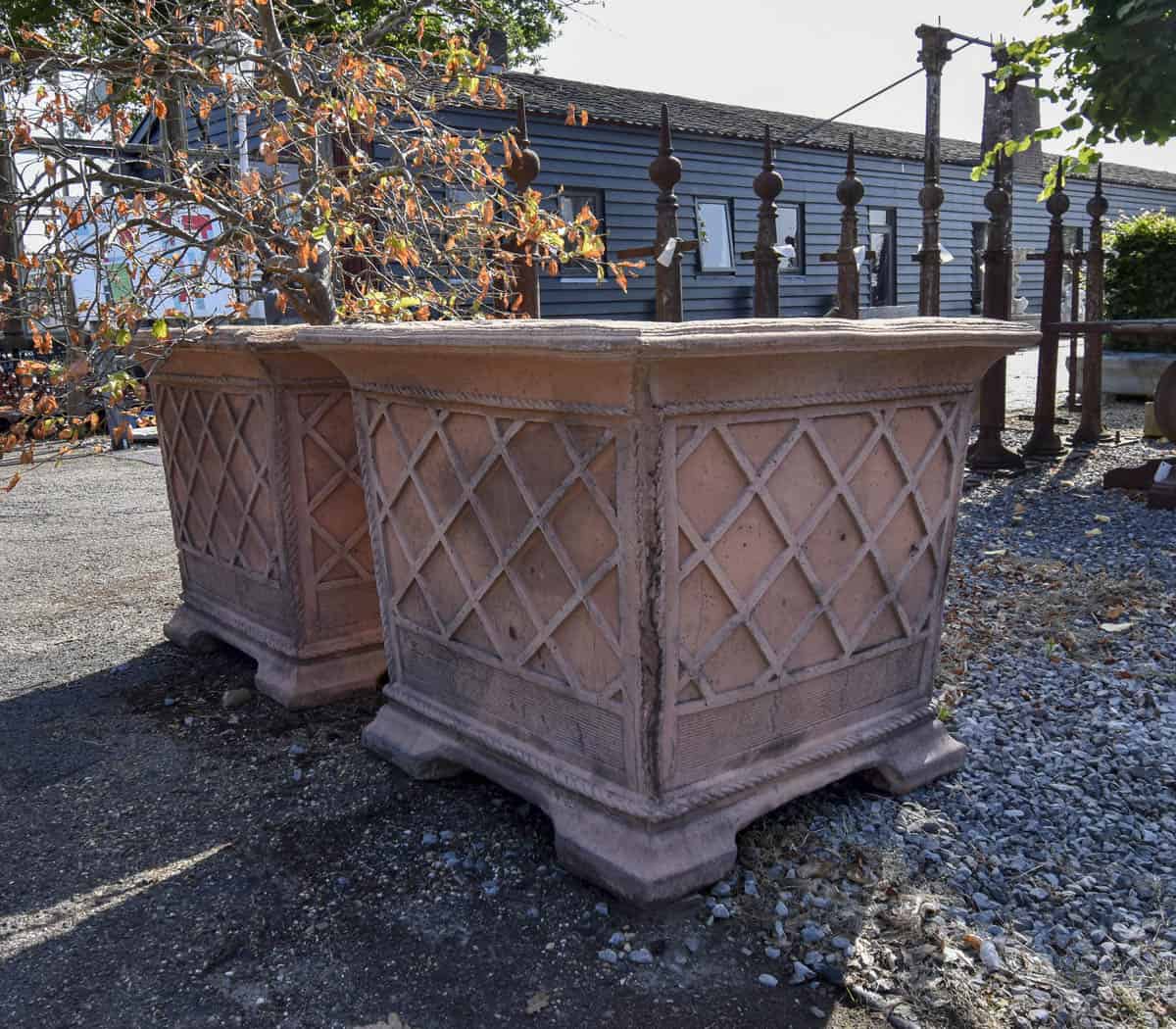 Terracotta-Bloembakken