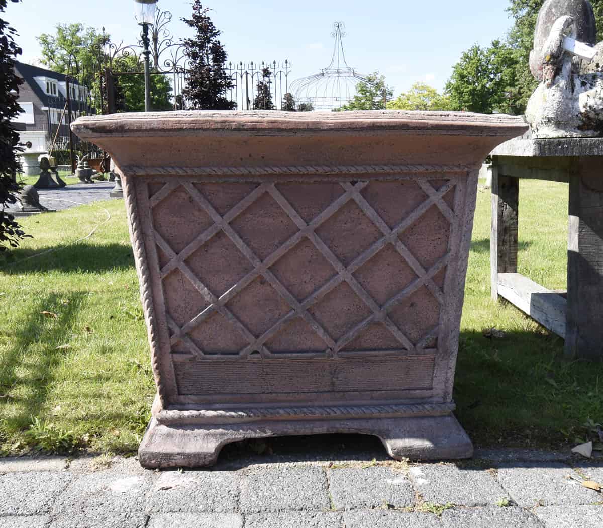 Terracotta-Bloembakken