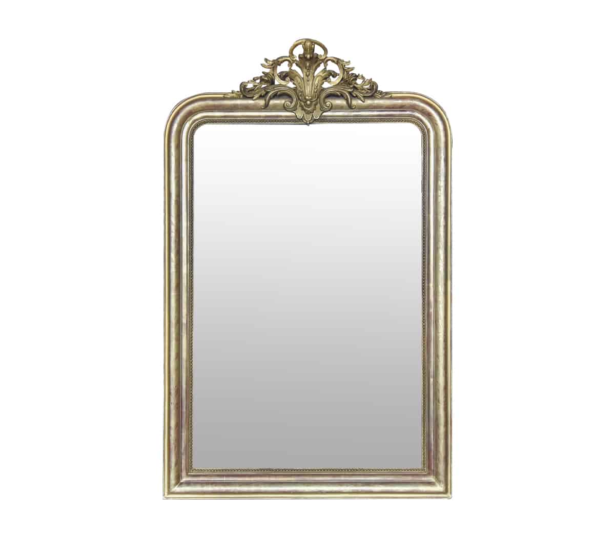 Antieke-spiegel-met-kuif