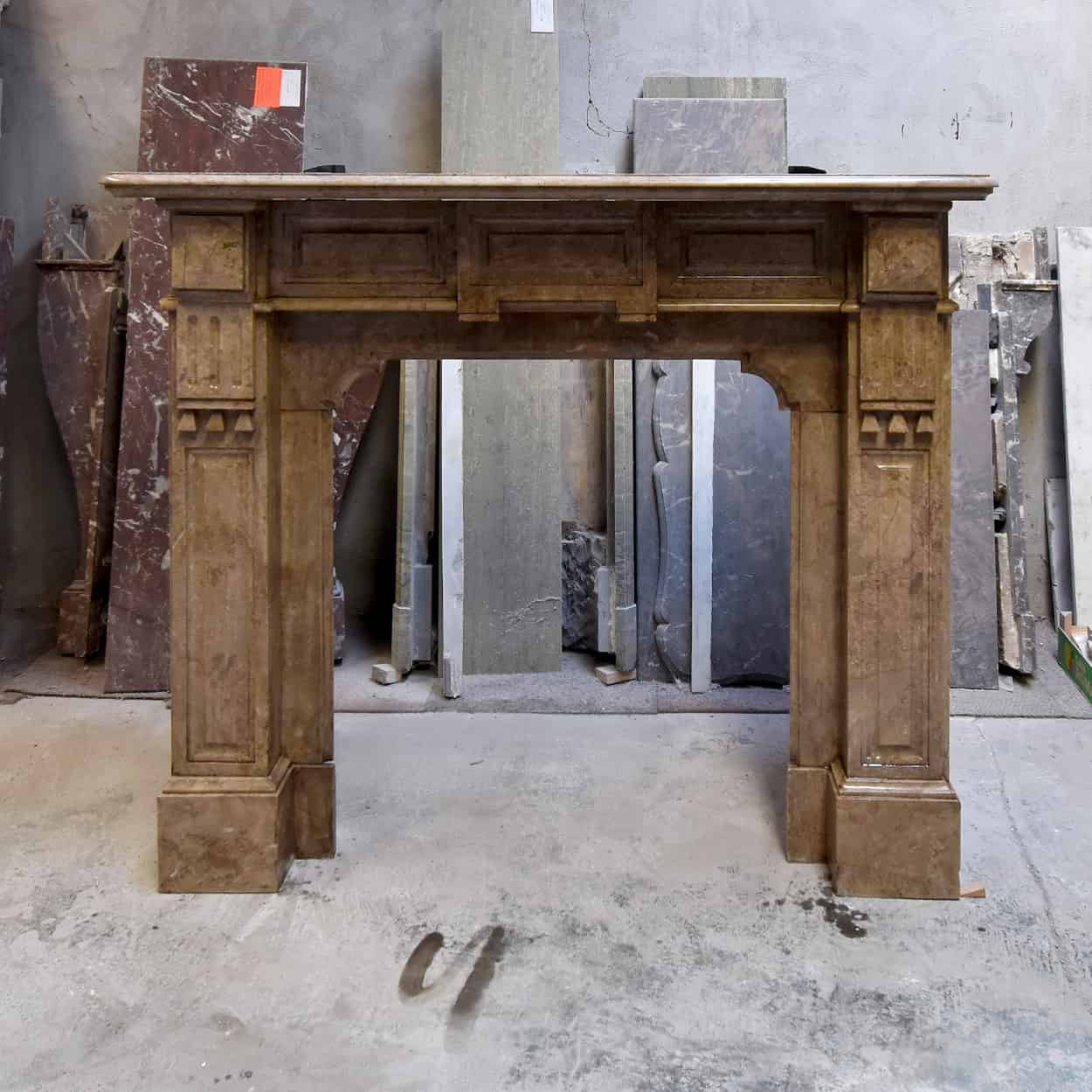 Camel-marmeren-ombouwschouw