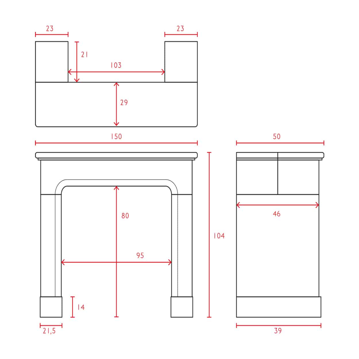 Zwart-marmeren-ombouwschouw