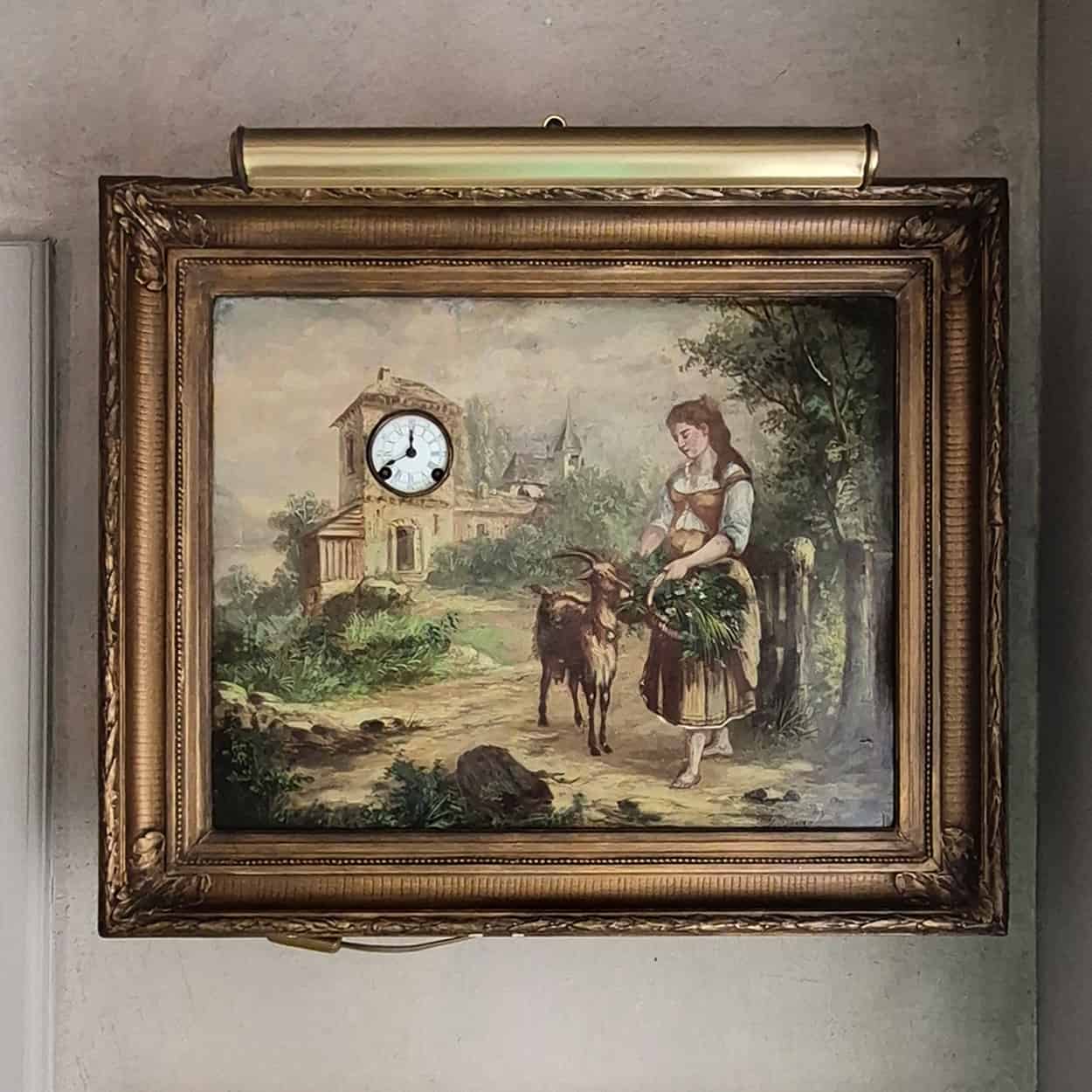 Schilderijklok-met-lamp