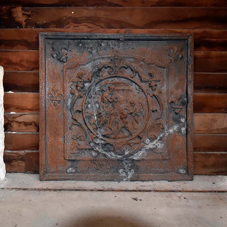 Antieke-Haardplaat