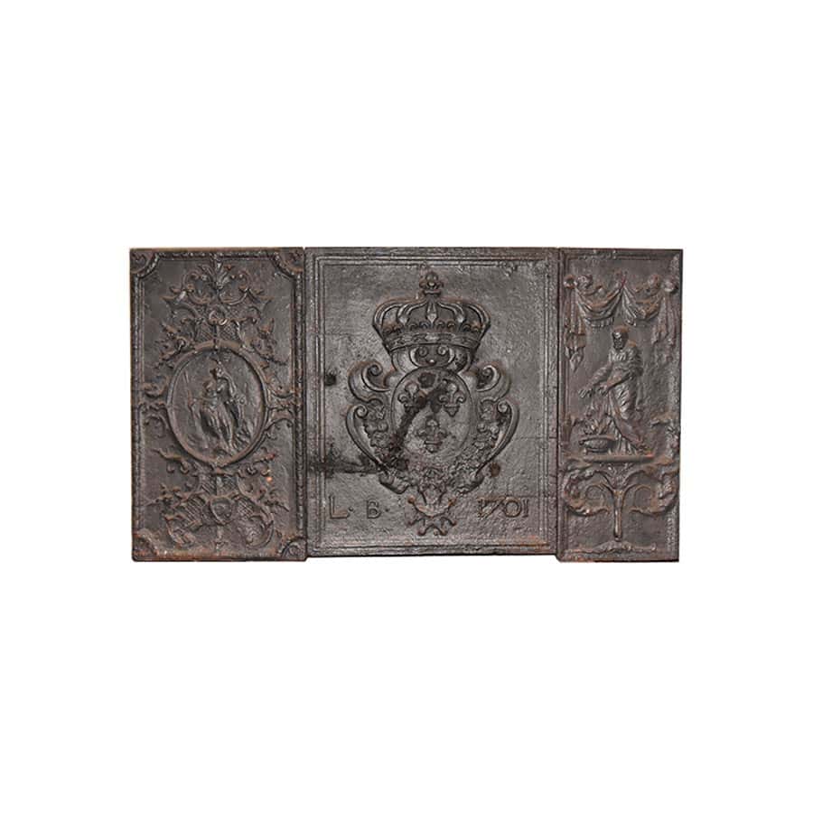 Antieke-haardplaat-drieluik