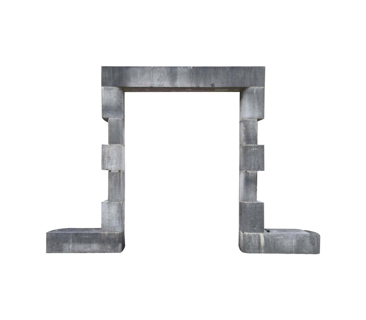 Belgisch-hardstenen-Portiek