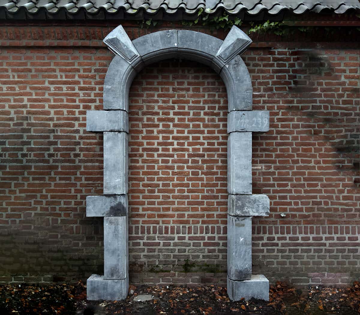 Belgisch-hardstenen-portiek