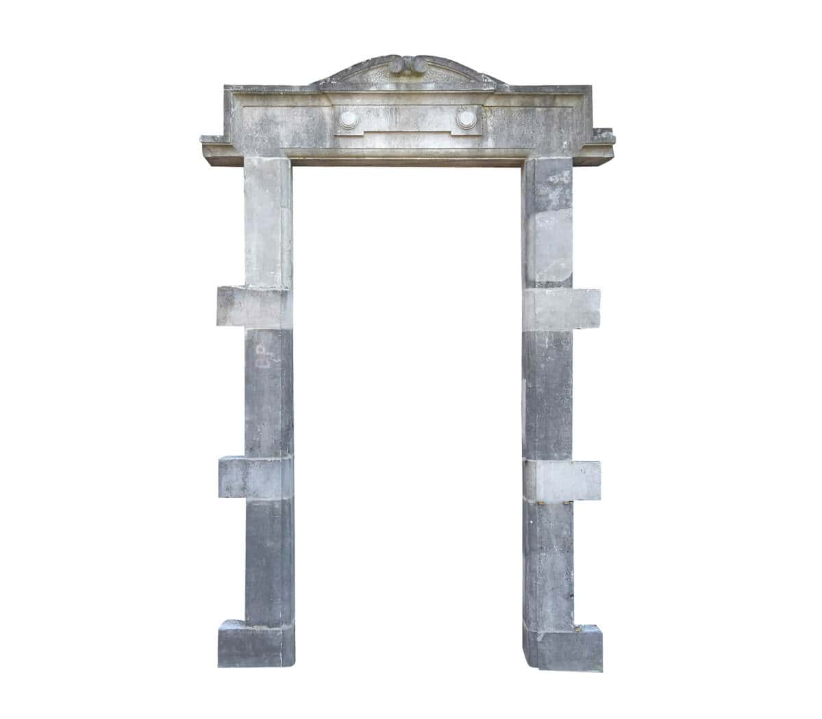 Belgisch-hardstenen-portiek