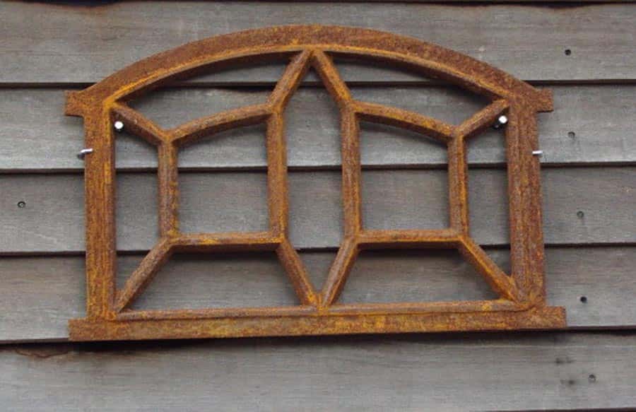 Gietijzeren-stalraam