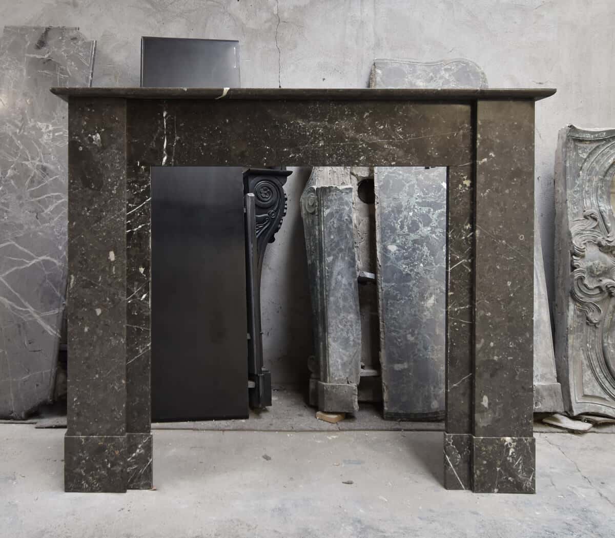 Marmeren-ombouwschouw