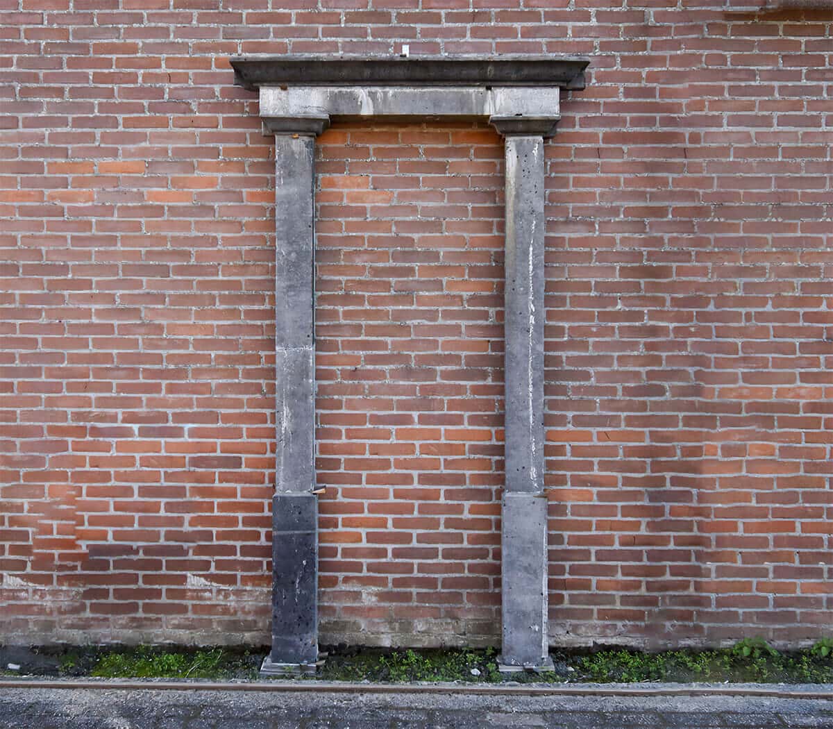 Belgisch-hardstenen-portiek