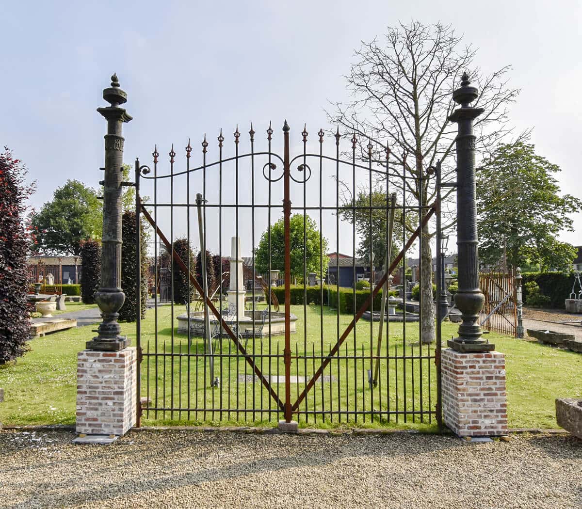 Poort-met-poortpalen