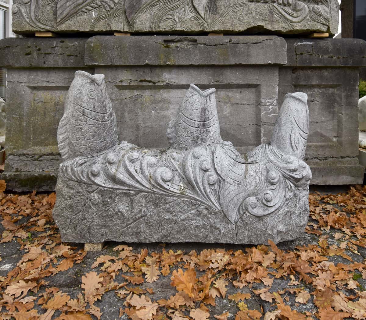 Stenen-waterspuwer-3-uitlopers