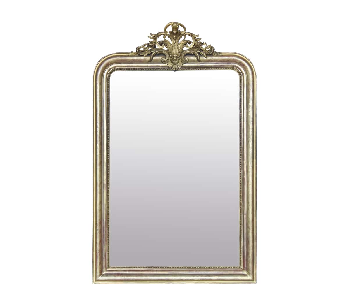 Antieke-spiegel-met-kuif