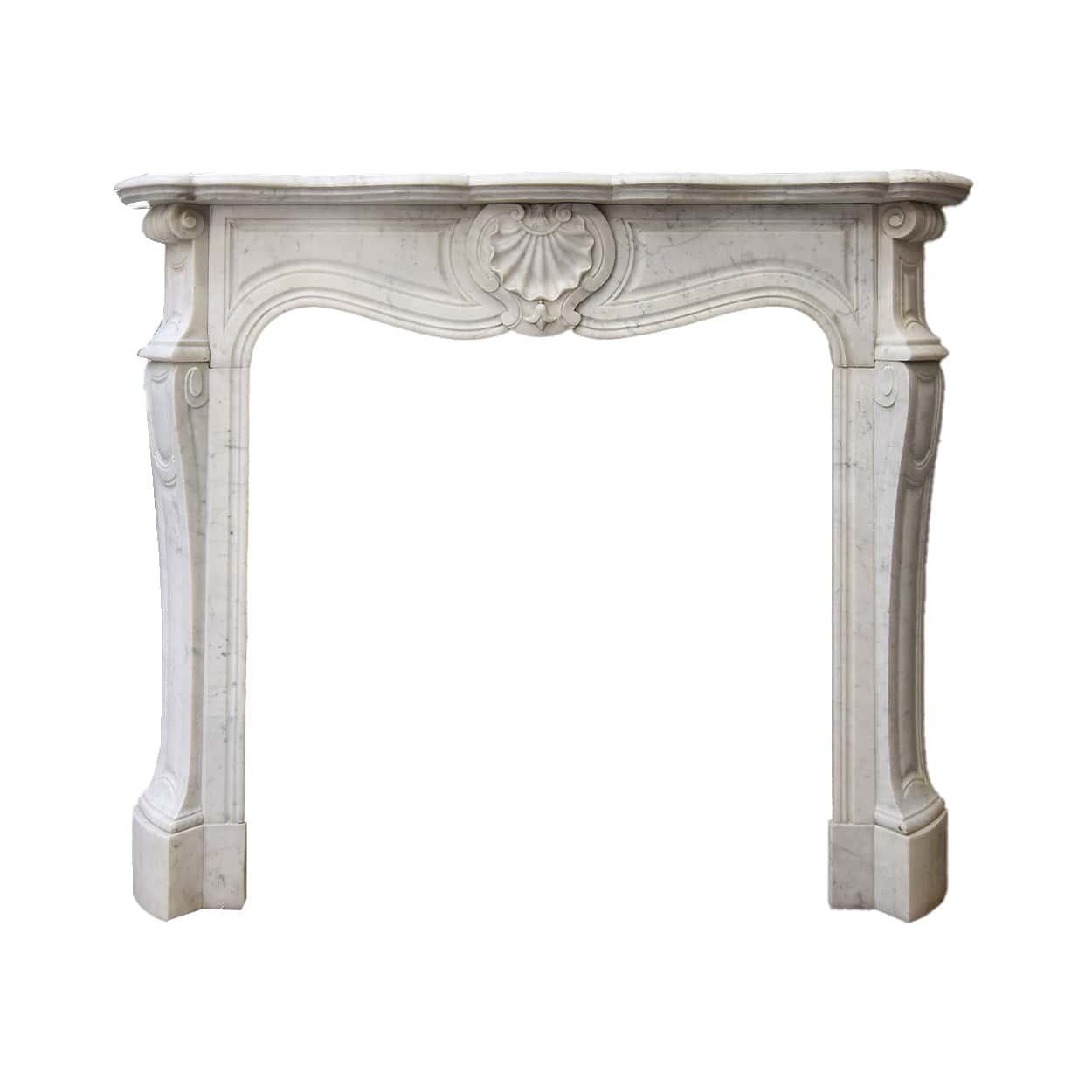 Antieke-Louis-XV-marmeren-ombouwschouw