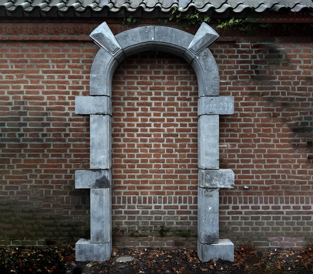 Belgisch-hardstenen-portiek