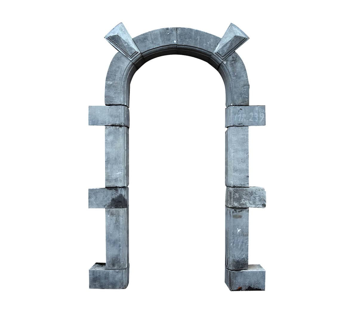 Belgisch-hardstenen-portiek