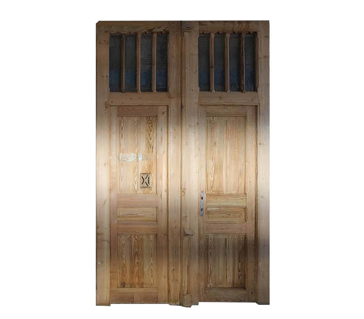 Dubbele-geloogde-grenen-deuren