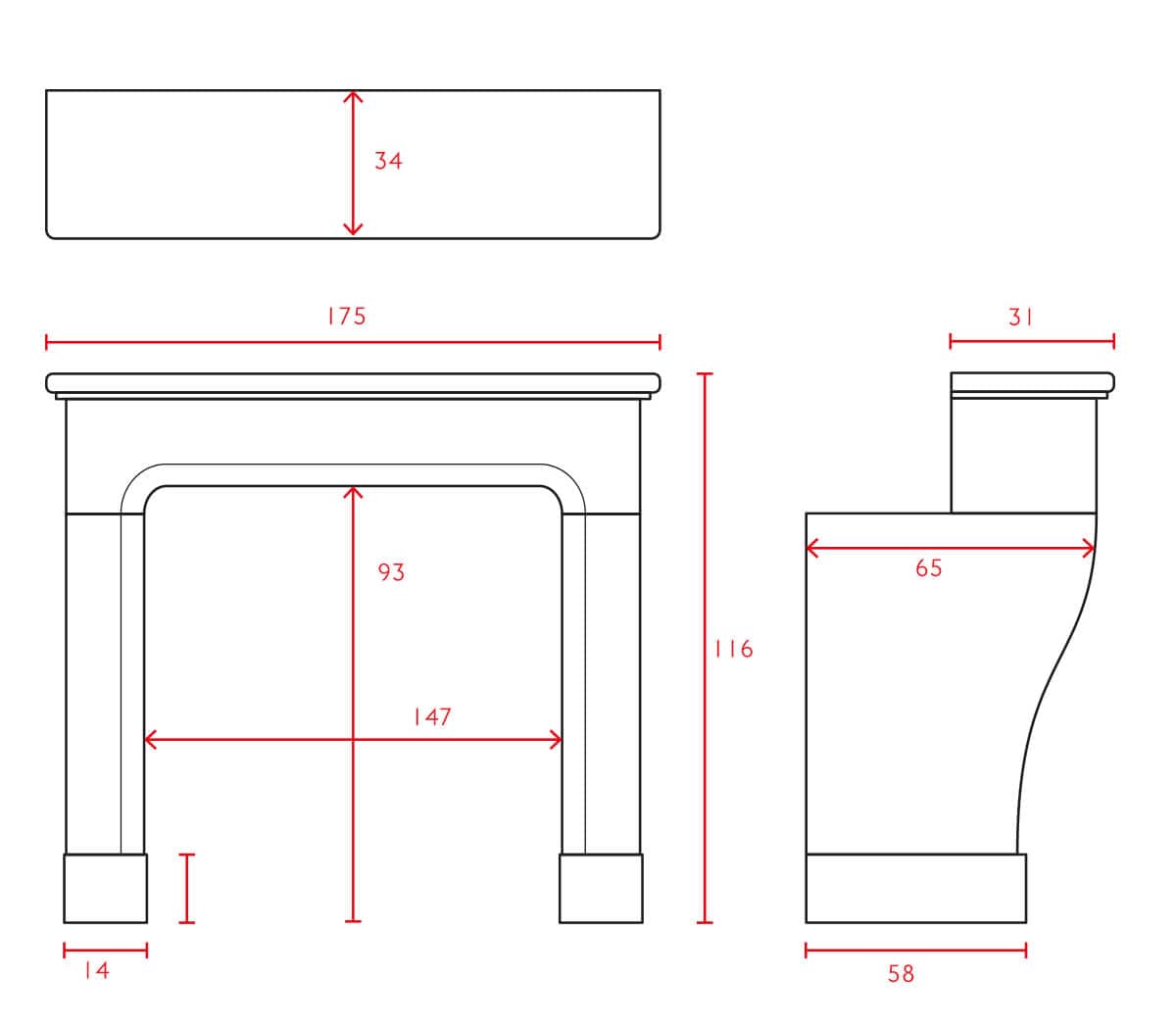 Marmerstenen-antieke-schouw-Louis-XV