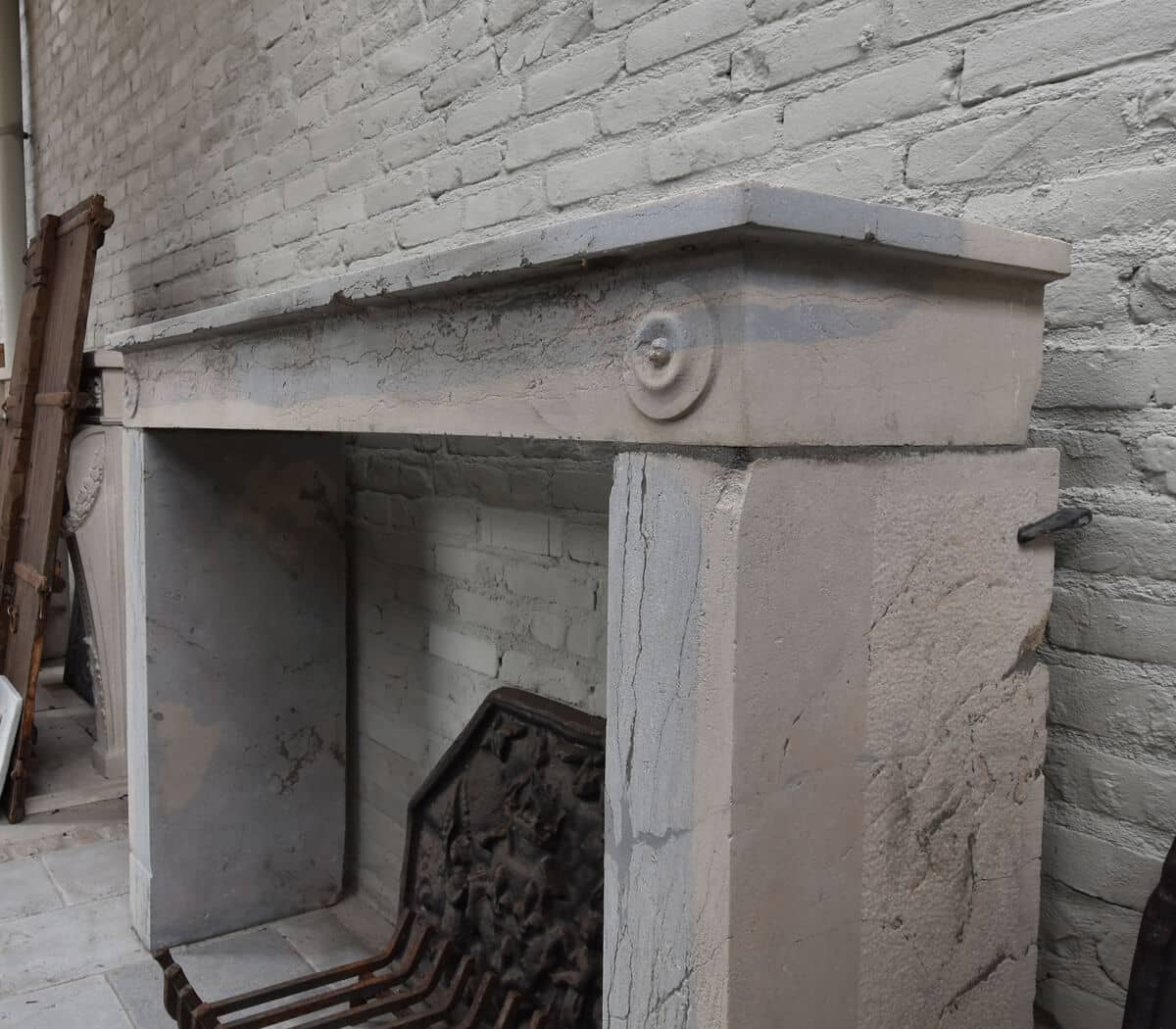 Marmerstenen-voorzetschouw