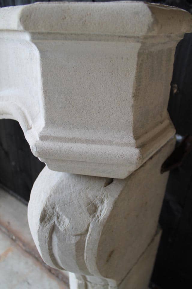 Oude-Louis-XV-voorzetschouw