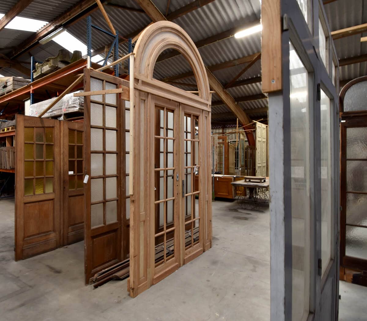 geloogd-grenen-dubbele-deur-bovenlicht