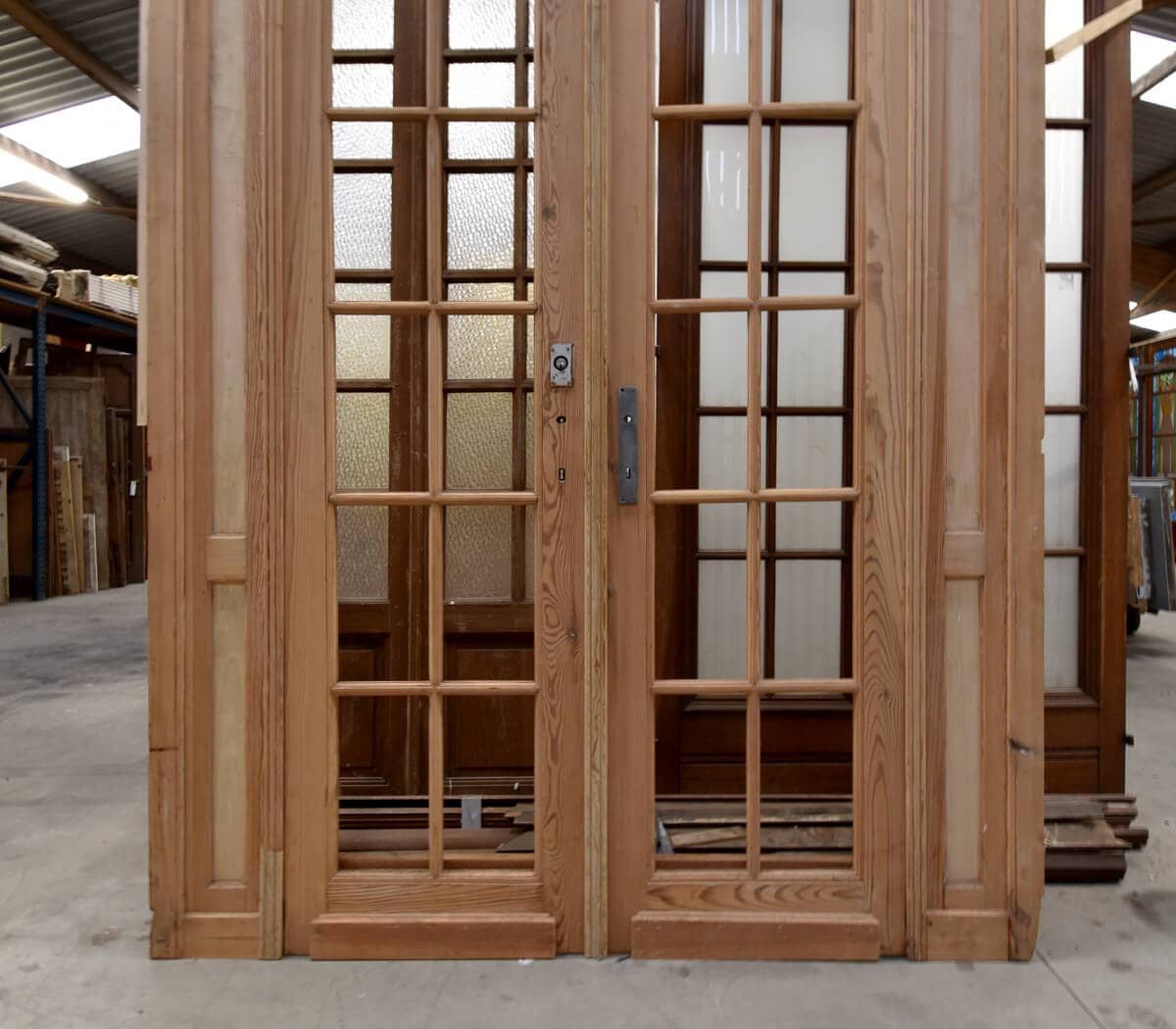 geloogd-grenen-dubbele-deur-bovenlicht