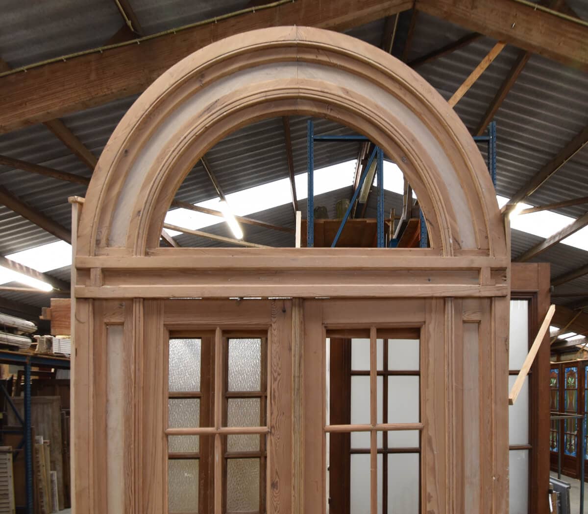 geloogd-grenen-dubbele-deur-bovenlicht