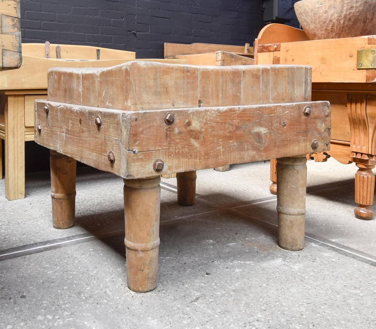 Oude-slagers-hakblok