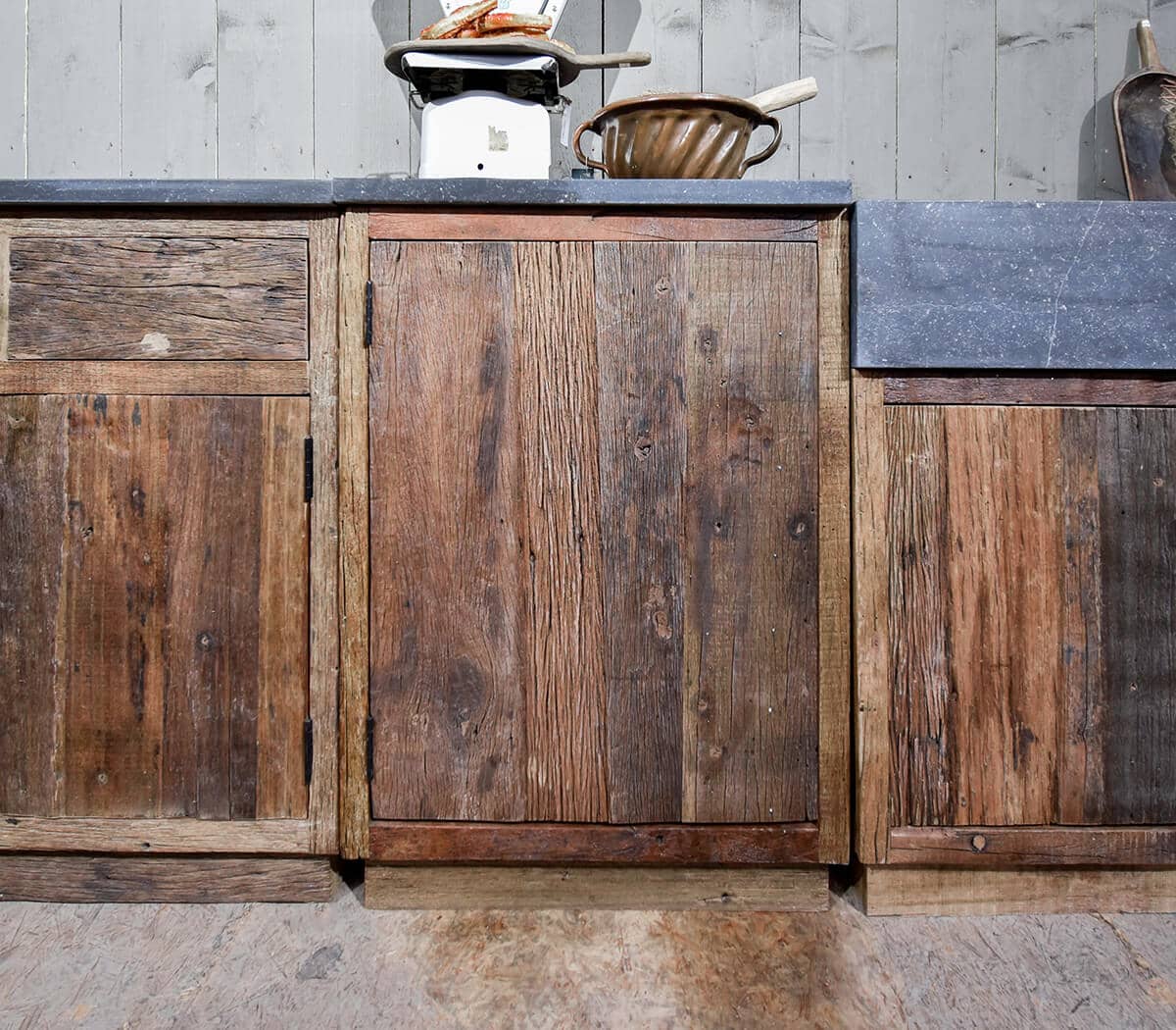 Keuken met hardstenen blad