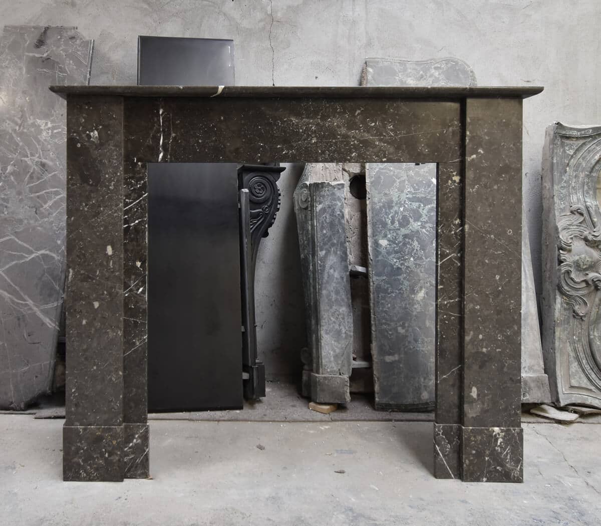 Marmeren-ombouwschouw