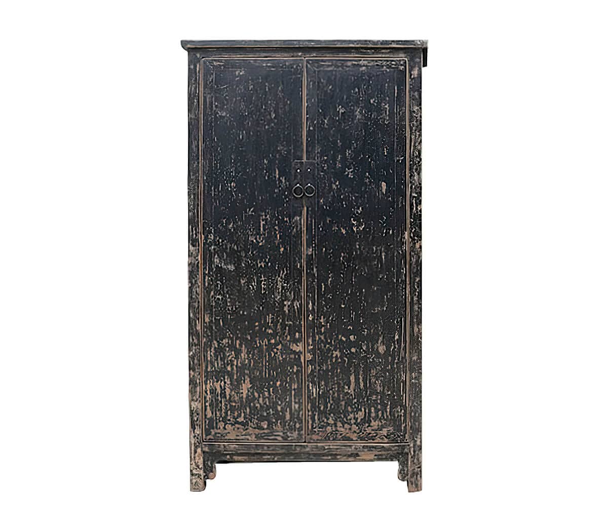 Houten-kast-met-2-deuren