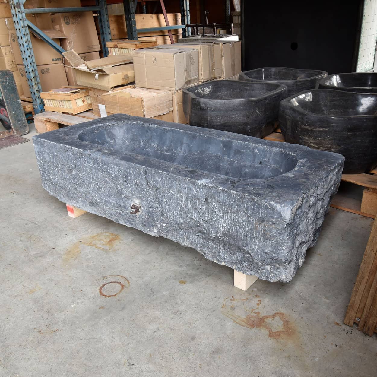 Hardstenen-trog-bak