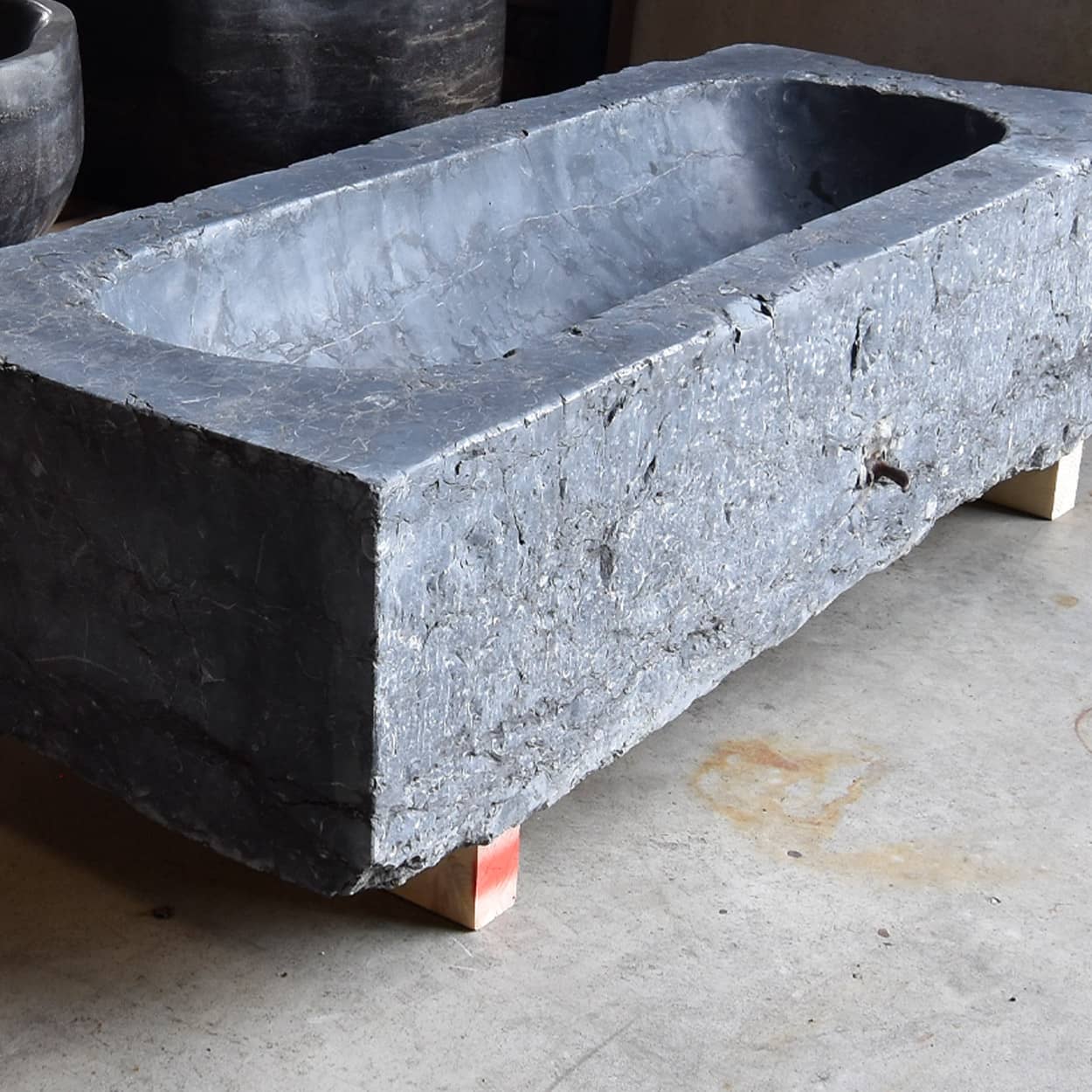 Hardstenen-trog-bak