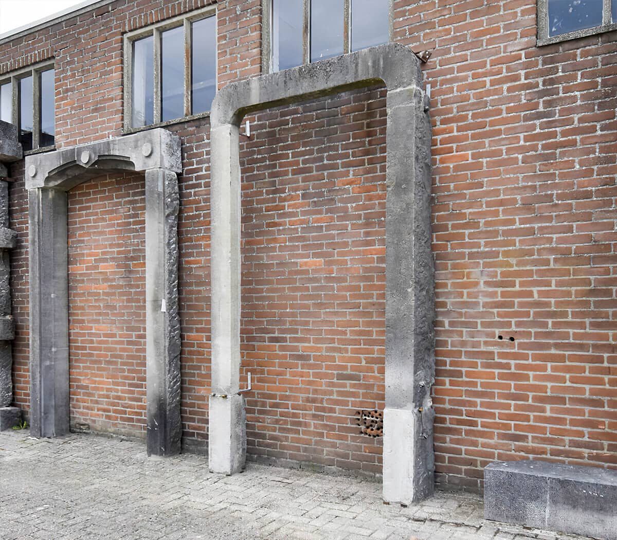 Belgisch-hardstenen-portiek