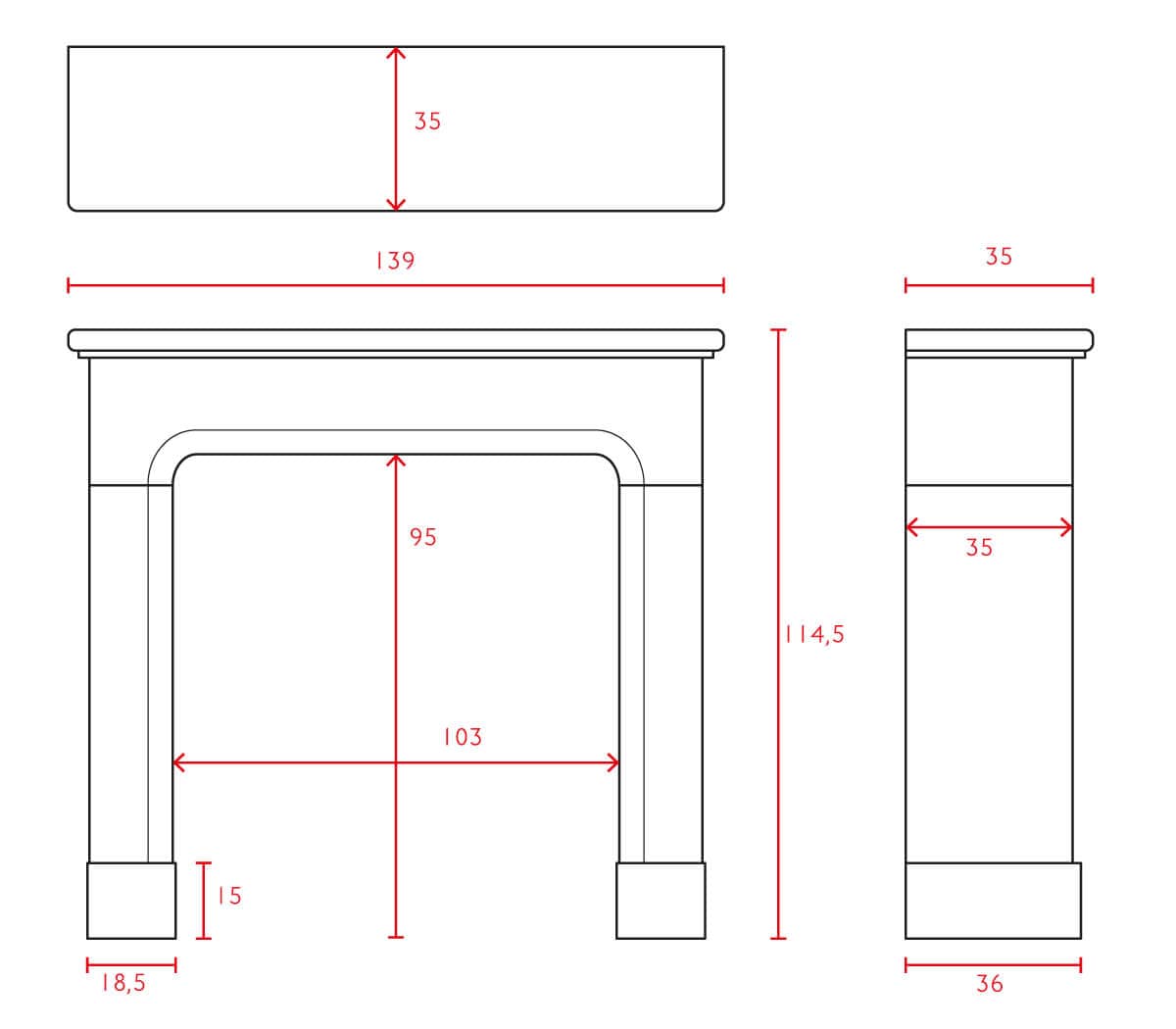 Zalm-marmeren-voorzetschouw