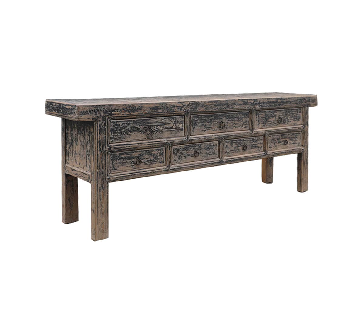 Houten-Dressoir-met-lades