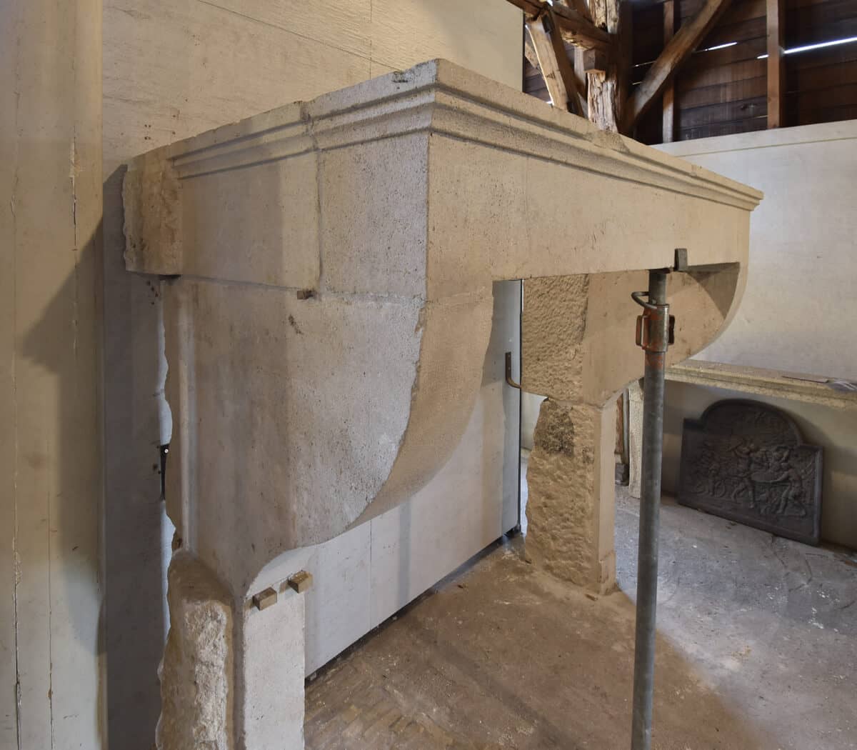 Zandstenen-kasteelschouw