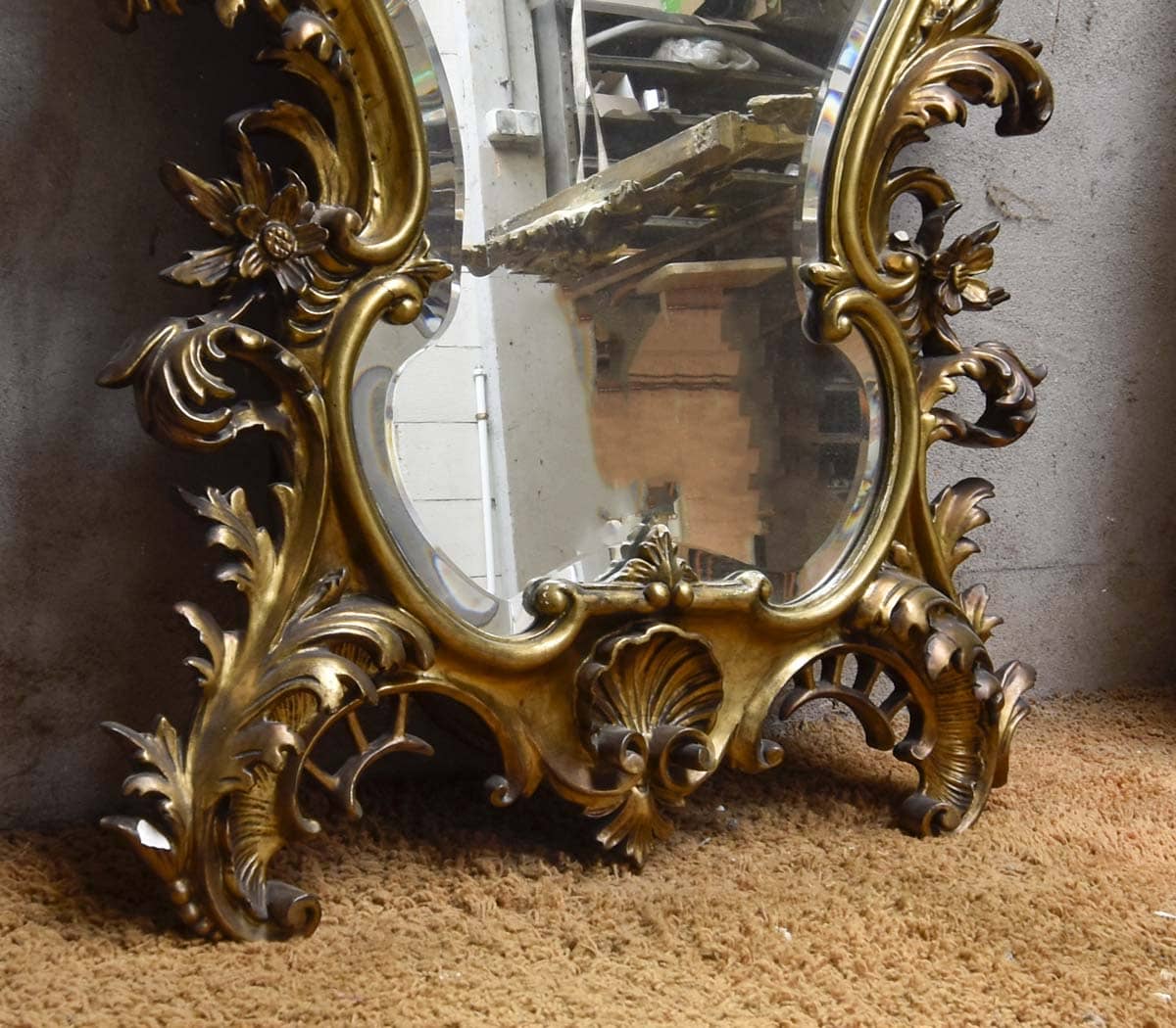 Antieke-spiegel-Rococo-stijl