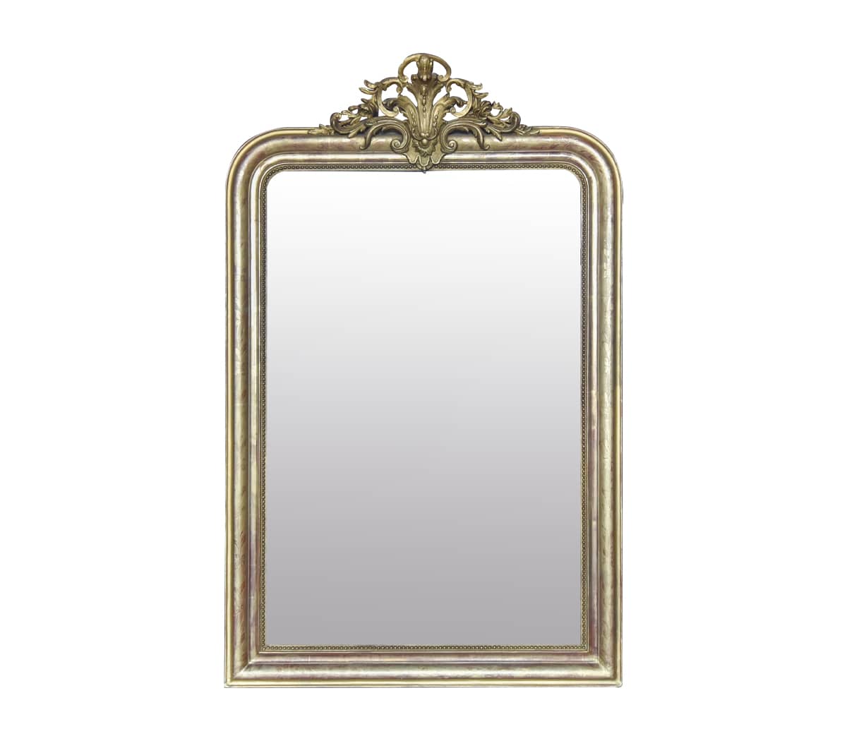 Antieke-spiegel-met-kuif