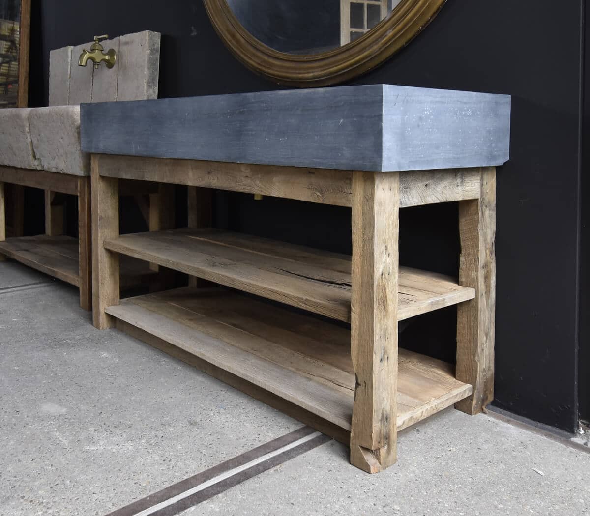 belgisch-hardstenen-gootsteen-eiken-onderstek